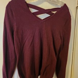 * Medium Love Elle Burgundy Sweater